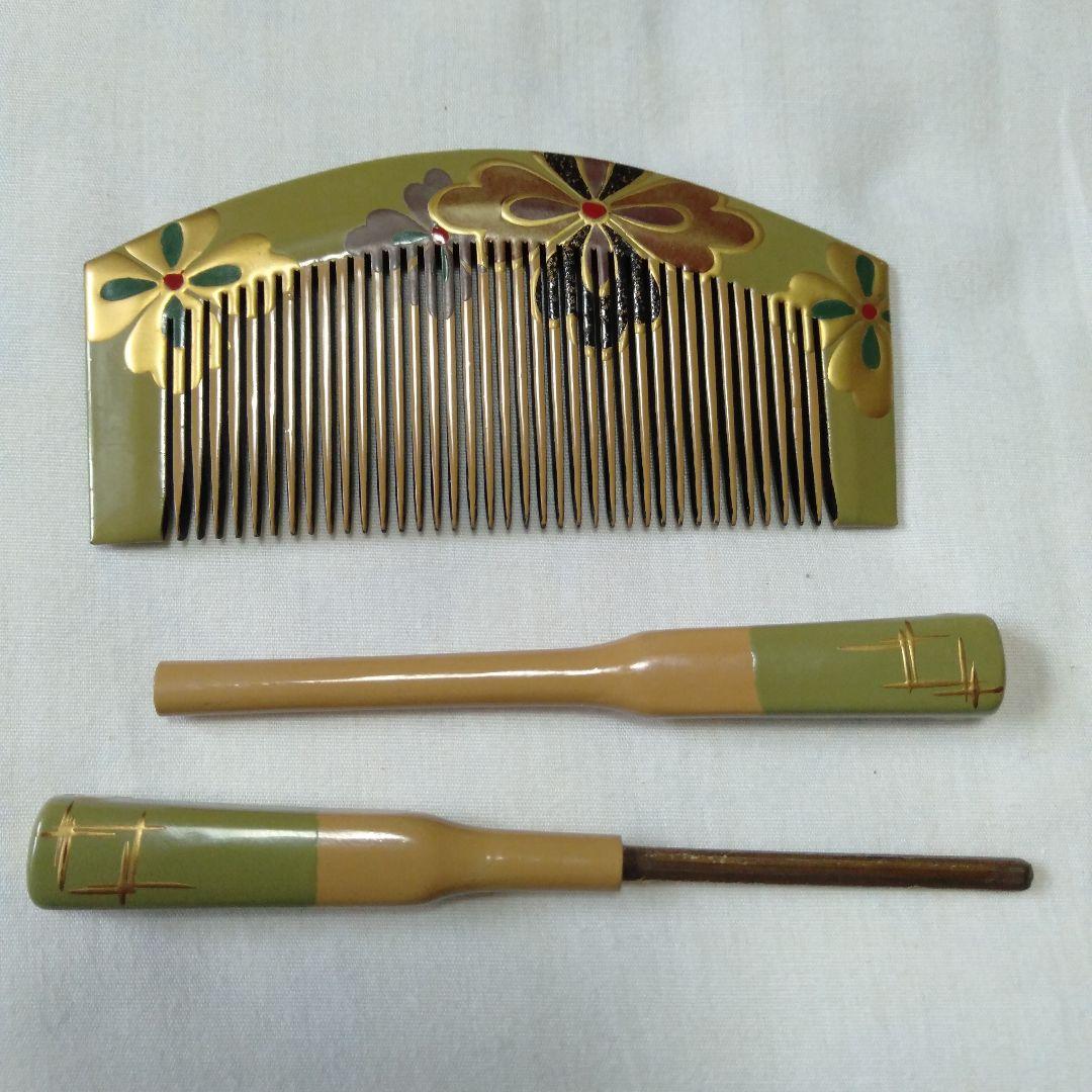 骨董品　アンティーク　クシ　かんざし