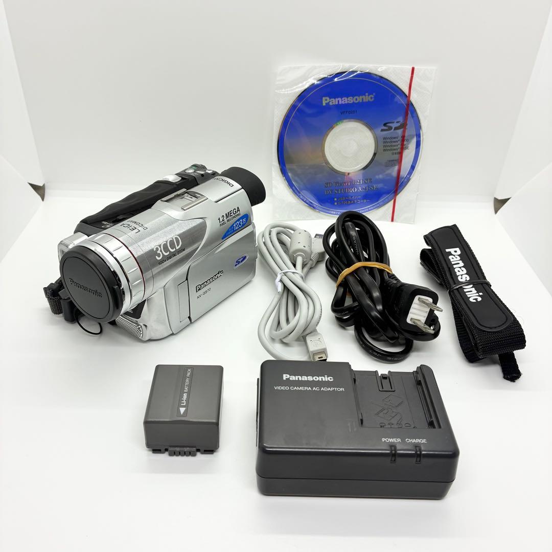 動作品 Panasonic パナソニック NV-GS70 デジタルビデオカメラ