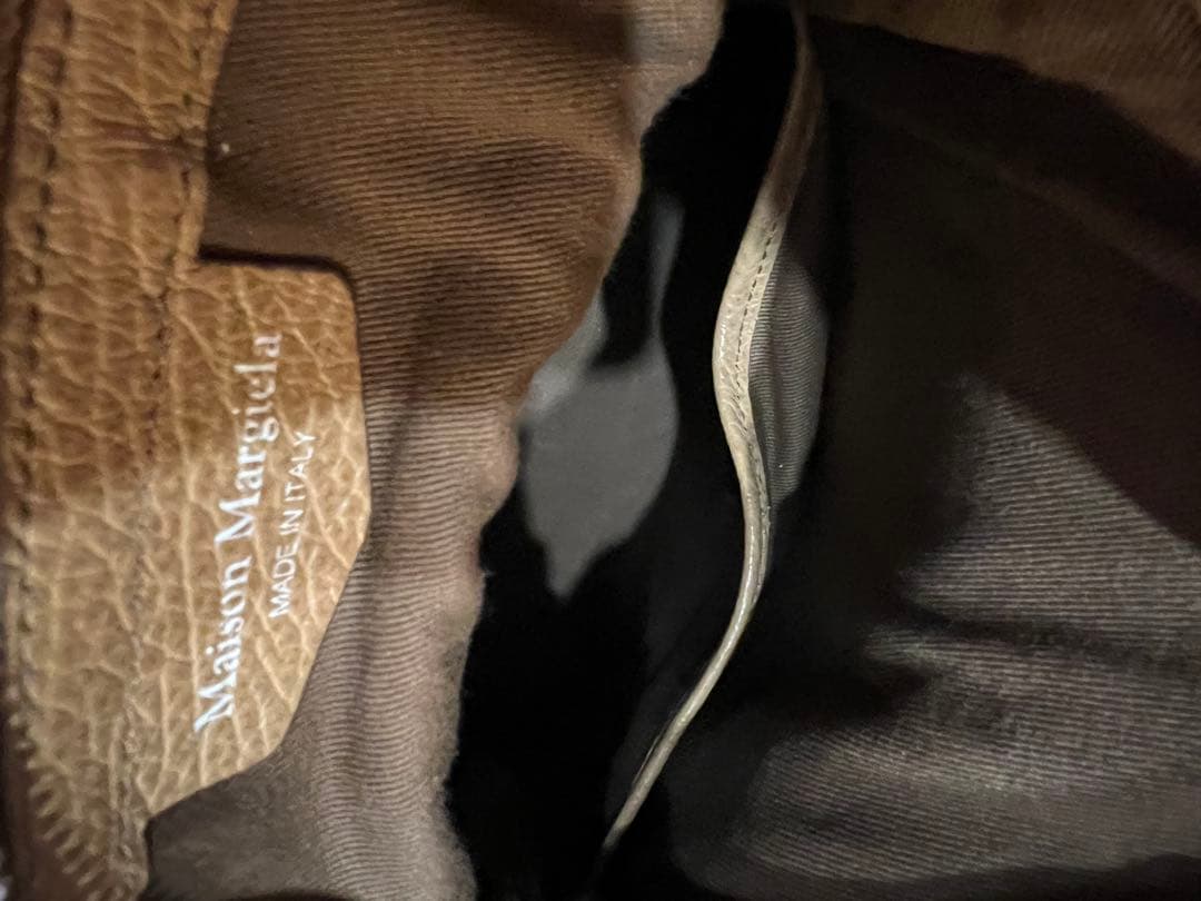 さや⭐︎メゾンマルジェラ 5ac ミニ　バッグ　ベージュ✨✨