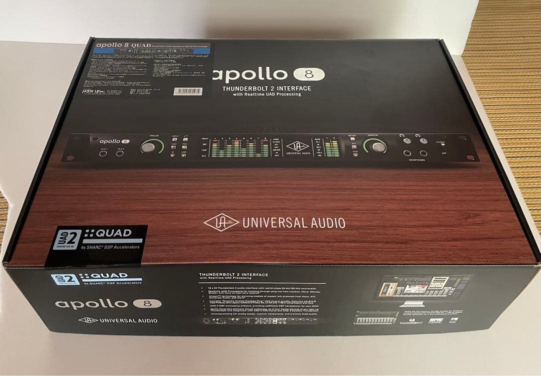 ケースなし完動美品Universal audio Apollo8Quad