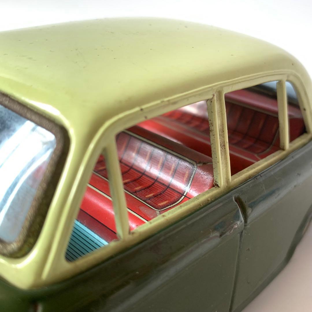 BCバンダイ ダットサン ブルーバード ブリキ フリクション 当時物