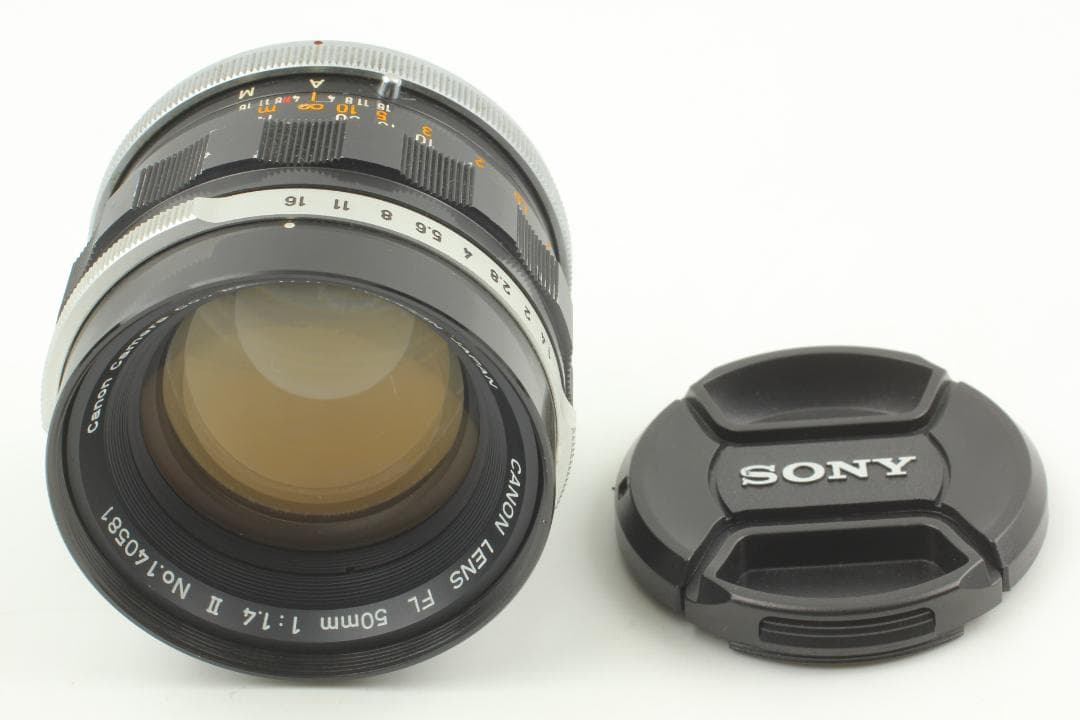良品 Canon FL 50mm f1.4II MF Standard Lens