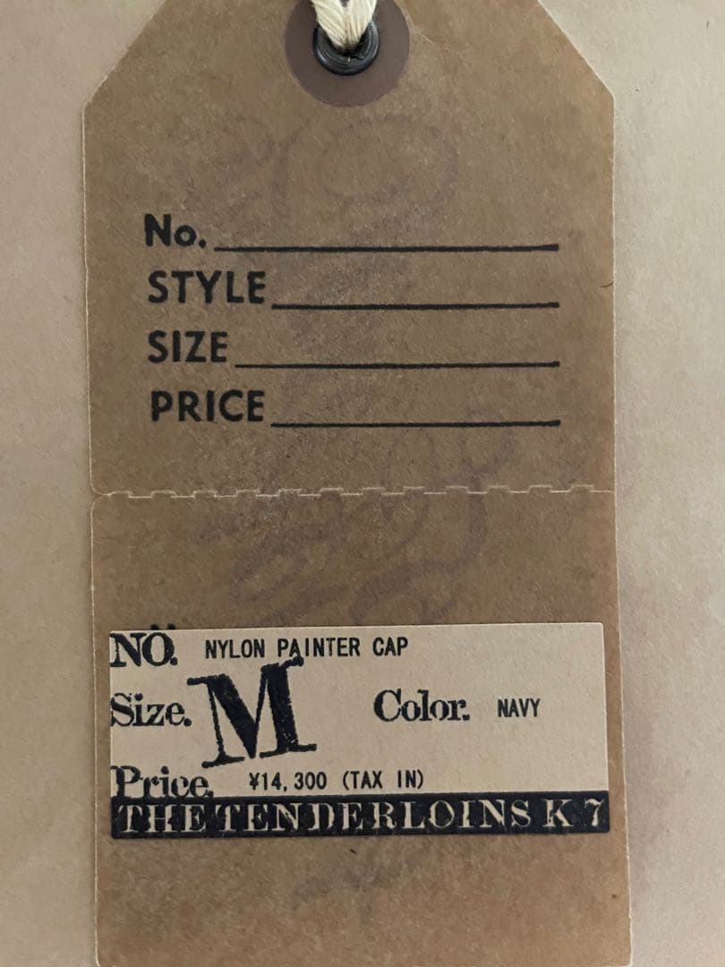 TENDERLOIN テンダーロイン NYLON PAINTER CAPキャップ