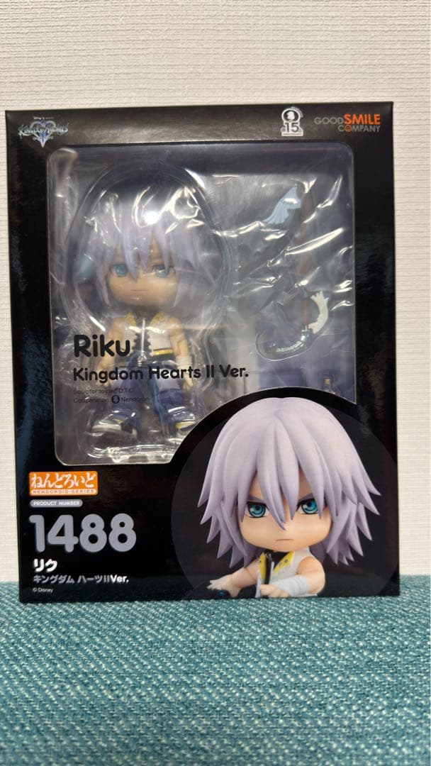 【美品】ねんどろいど リク キングダムハーツII フィギュア 1488