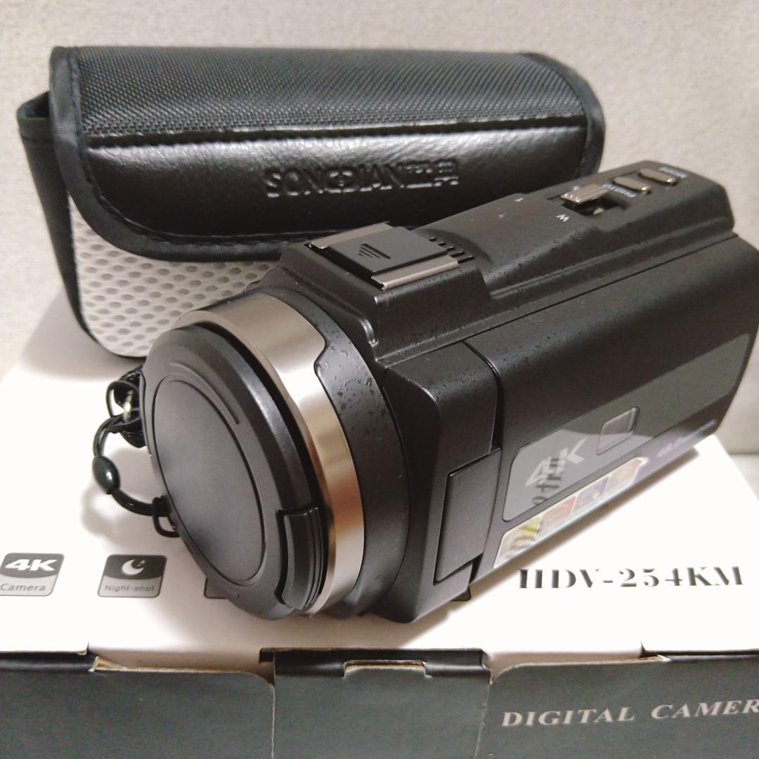 ビデオカメラ 本体 4K リモコン 予備バッテリー HDV-254KM