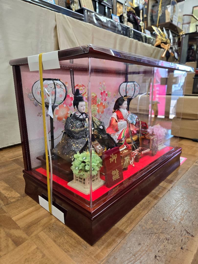 【展示品限り】雛人形 ケース飾り　※閉店セール　K15