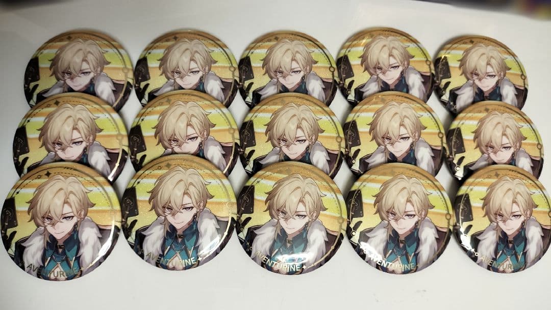 崩壊スターレイル アベンチュリン 缶バッジ15個
