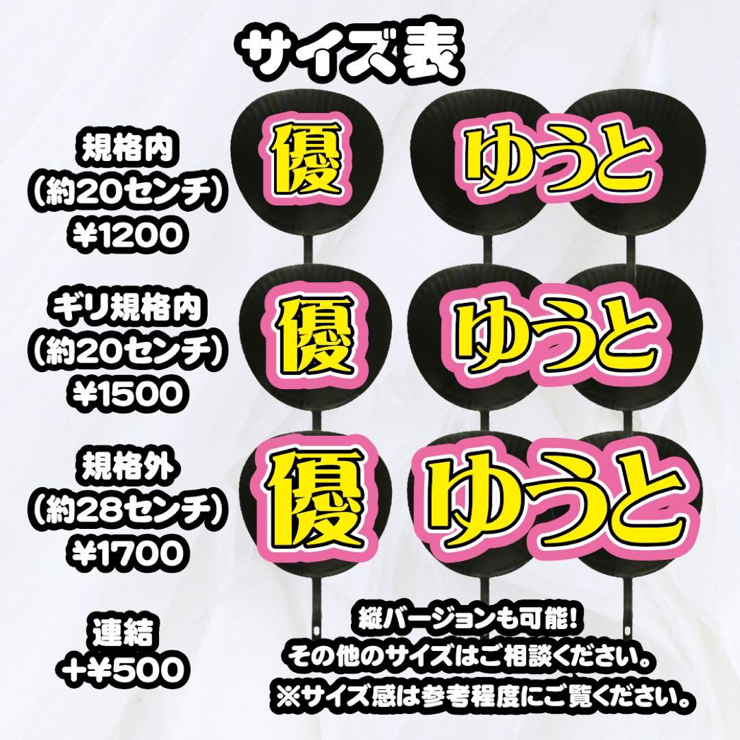⭐️最大27%OFF⭐️うちわ屋さん うちわ文字 オーダー ハングル ボード