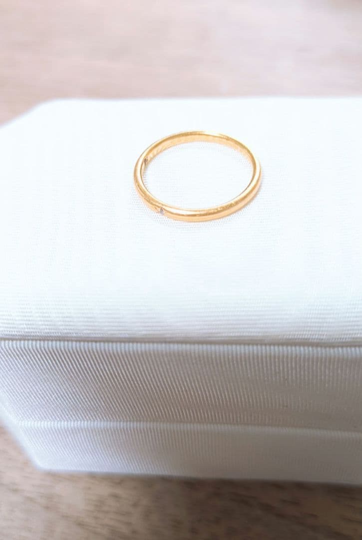 AHKAH　PEME☆NOVA RING 　K18ゴールドリング 8号