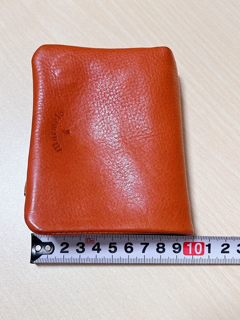 ぱーぷる marmelo アリゾナレザー　2つ折り財布