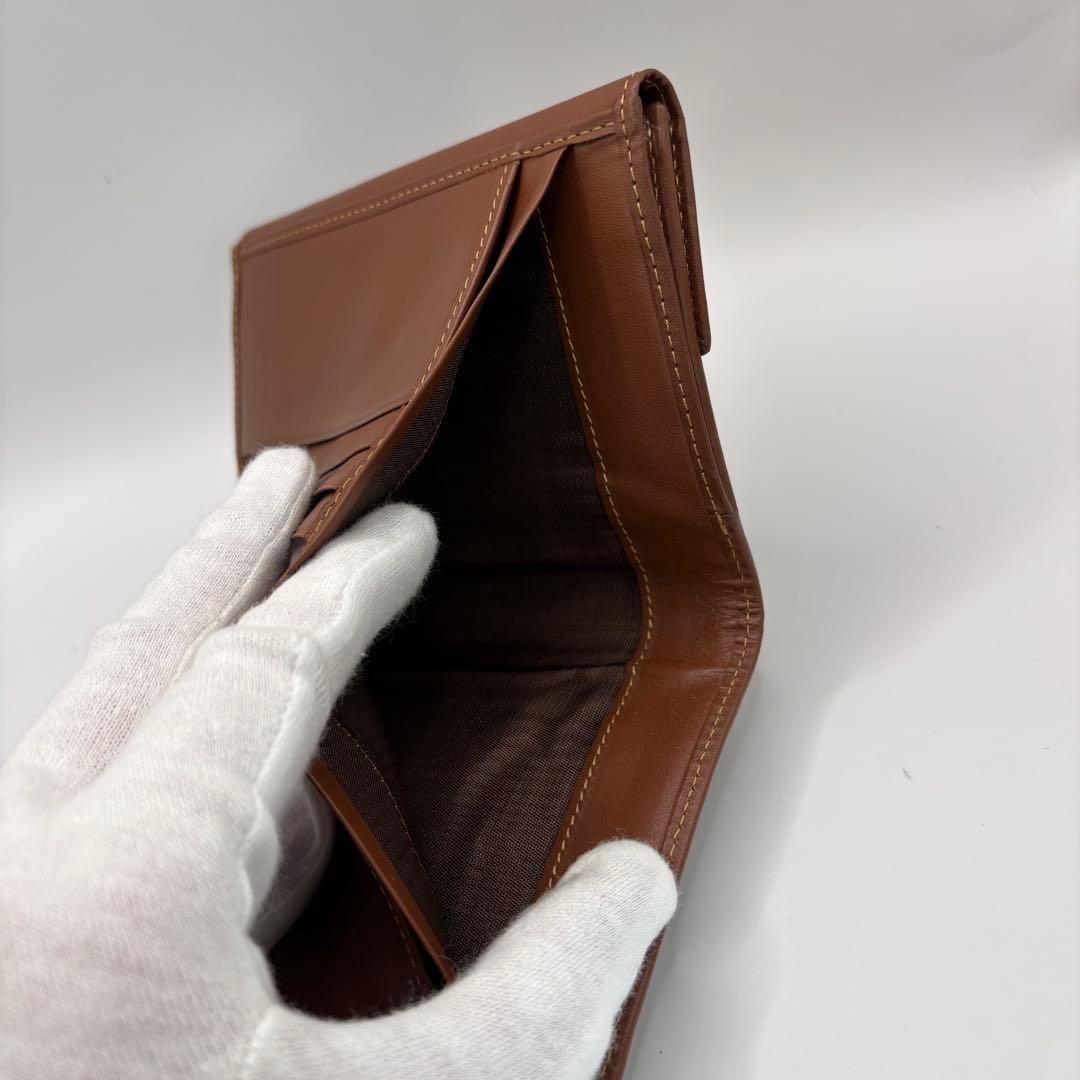 美品/希少品　BURBERRYS 二つ折り財布　チェック　グリーン　ブラウン