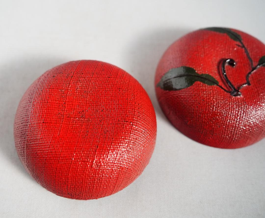 7代駒沢利斎造『唐物写柚香合』（共箱）千家十職