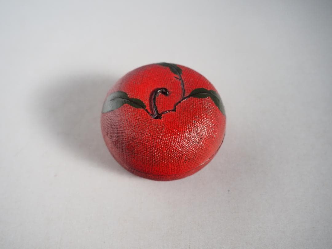 7代駒沢利斎造『唐物写柚香合』（共箱）千家十職