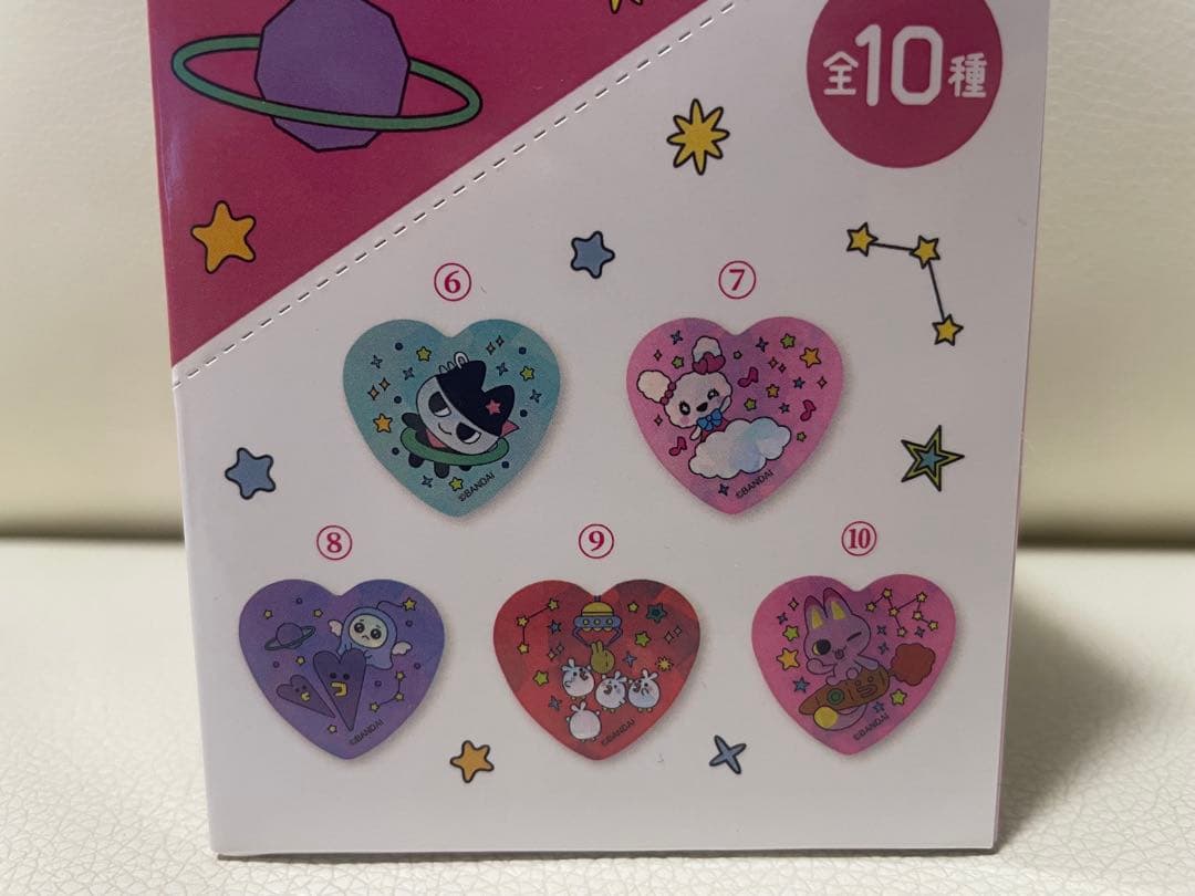 大たまごっち展 30周年 　トレーディング ハート型缶バッジ 30th