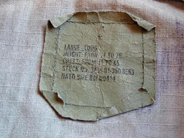 NATO 迷彩服 Lサイズ コットン Carharttワンポイントワッペン