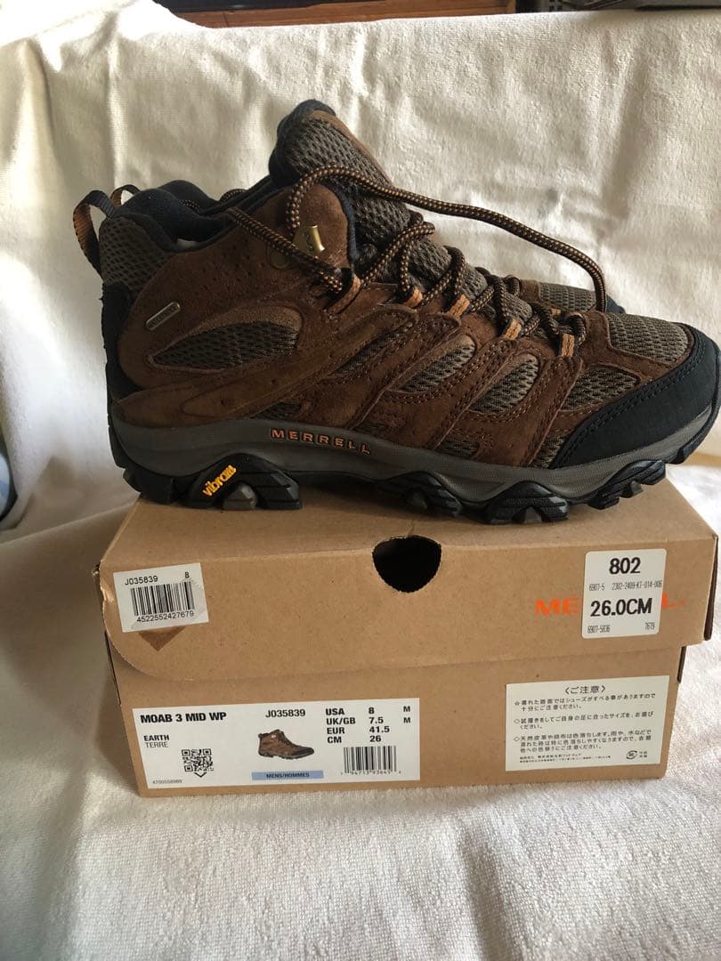 記念グッズ MEERRELL MOAB 3 MID WP 26cm