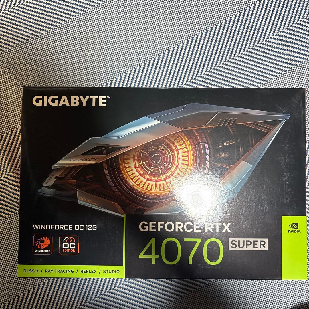 グラフィックボード・グラボ・ビデオカード GIGABYTE GeForce RTX4070 SUPER