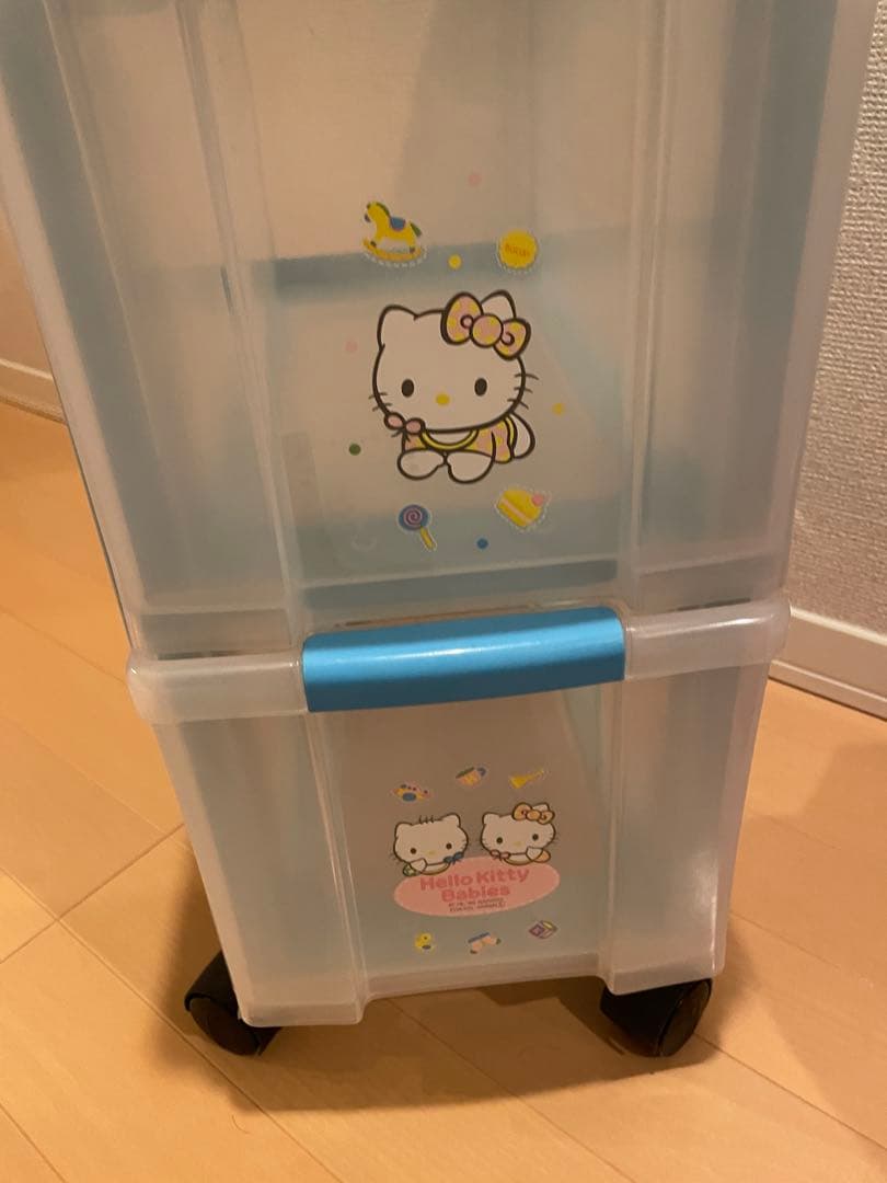 ハローキティ　平成レトロ　衣装ケース　チェスト　ベビーキティ