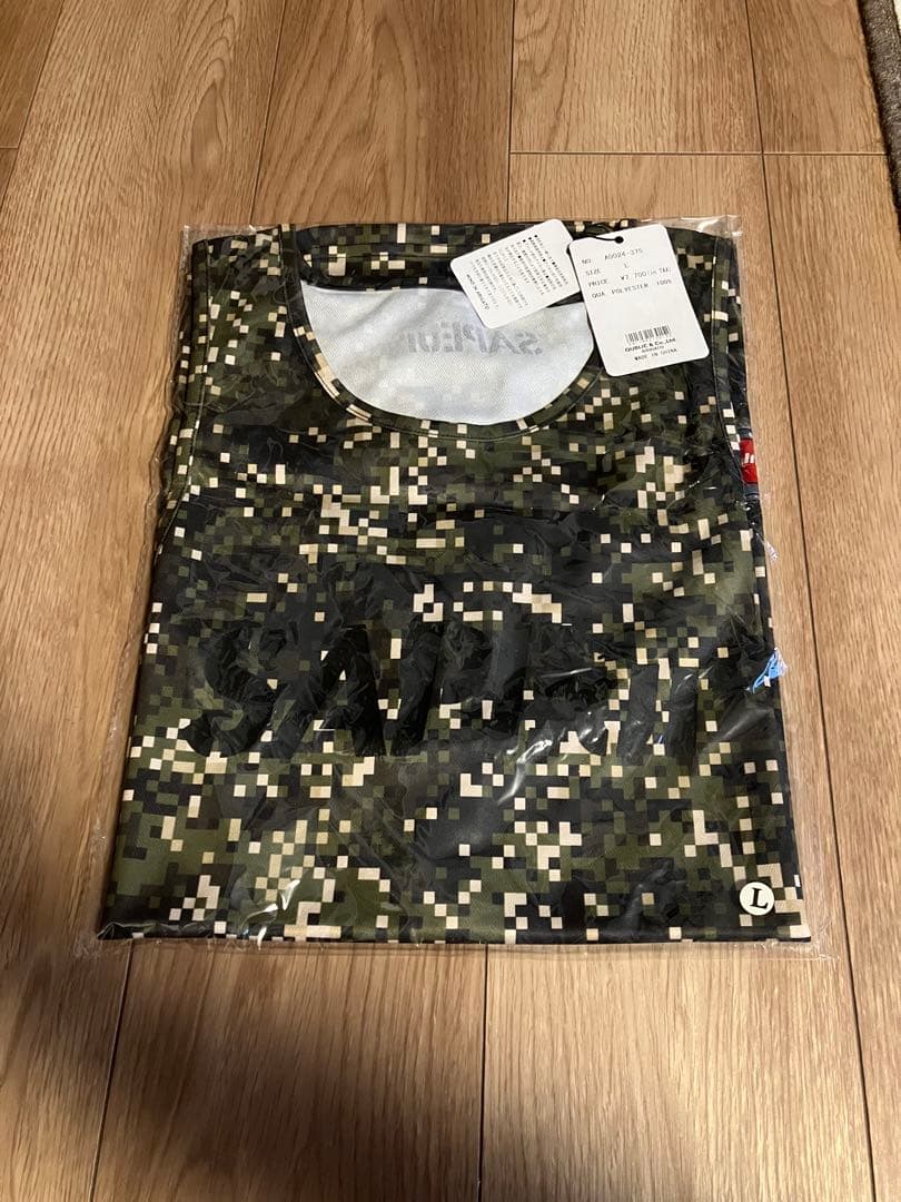 SAPEur BASIC TANK TOP デジタルカモ　L