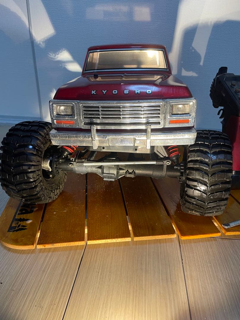 希少京商 1/8 4WD GP エンジンカー マッドクラッシャー 2.4GHz