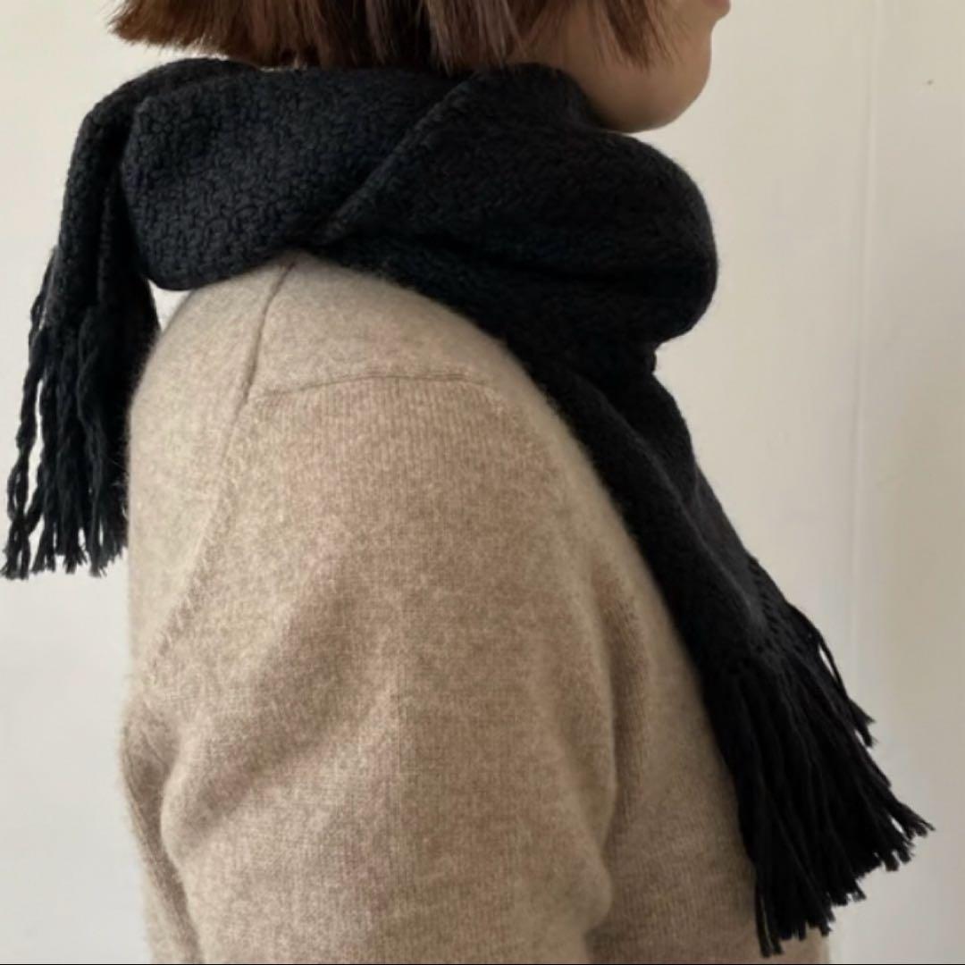 ...TOTE別注 八重樫茂子...kurokuroミニマフラー