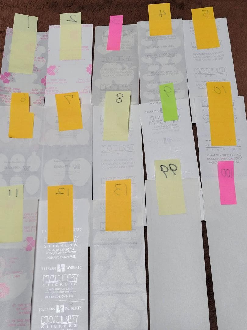 【お】アメリカのシール１シート３９０円サンディライオン好きな方も