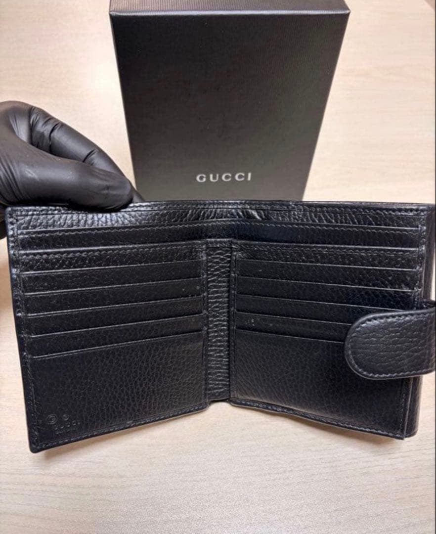 ✨ゲリラ値引き中✨GUCCI グッチ レディース 二つ折り財布