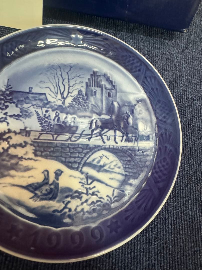 1797 ロイヤルコペンハーゲンイヤープレート1999年　未使用