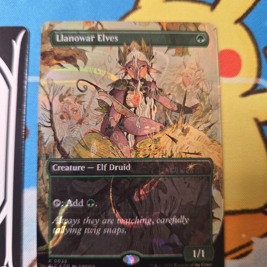 mtg フルアート ハローFOIL ラノワールのエルフ 英語版 slc