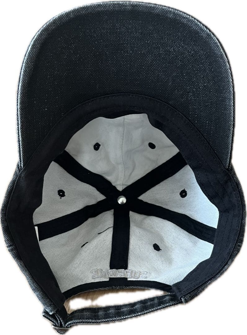 帽子 Pigment Coated S Logo 6-Panel Black