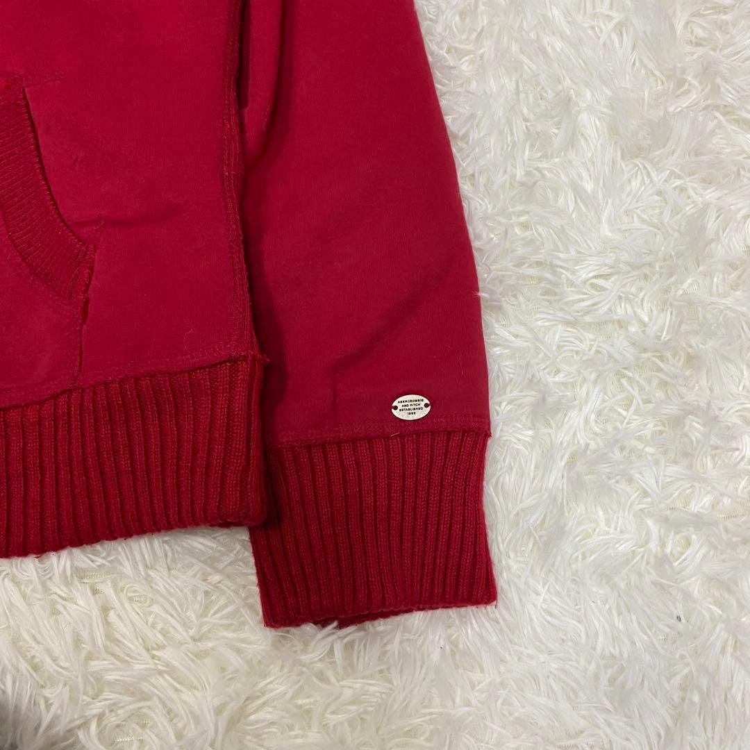 00s アバクロ ファー裏地 フルジップ パーカー シャギーY2K