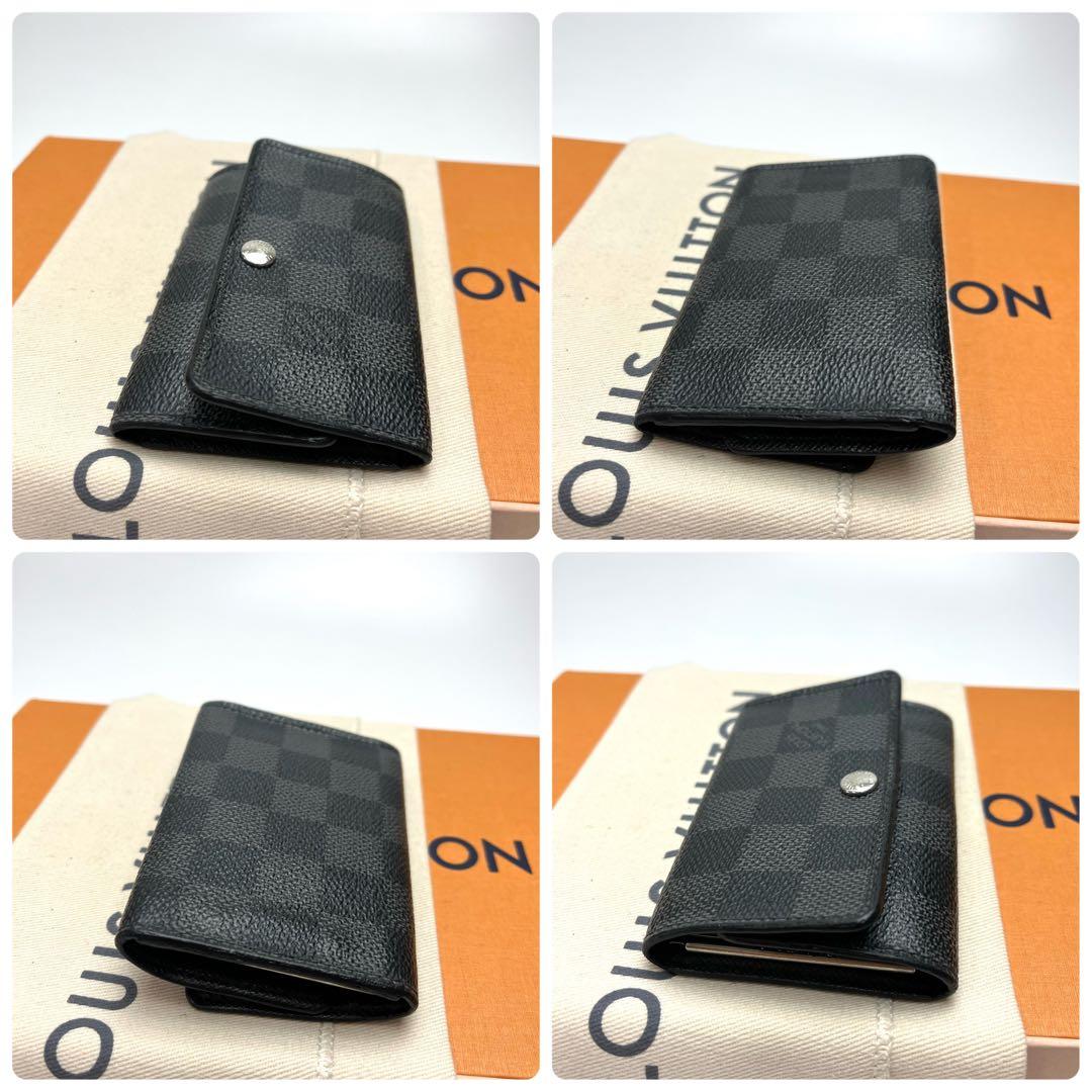 鑑定済 ルイヴィトン グラフィット キーケース6連