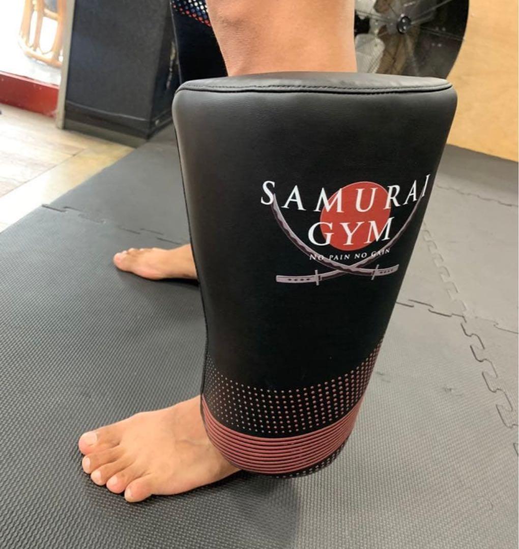 カーフキックダブルミット 左右利用できます 商材本革