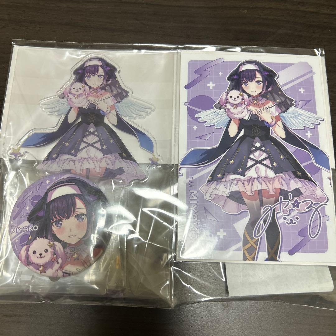 BanG Dream! 藤井みやこ アクリルスタンドセット　シリアスナンバー