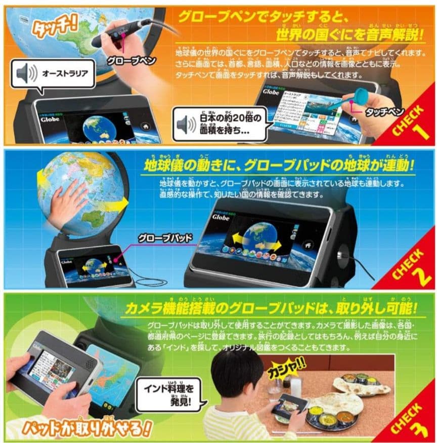 週末特別値下げ☆タカラトミー 小学館の図鑑NEOGlobe☆純正ACアダプター付