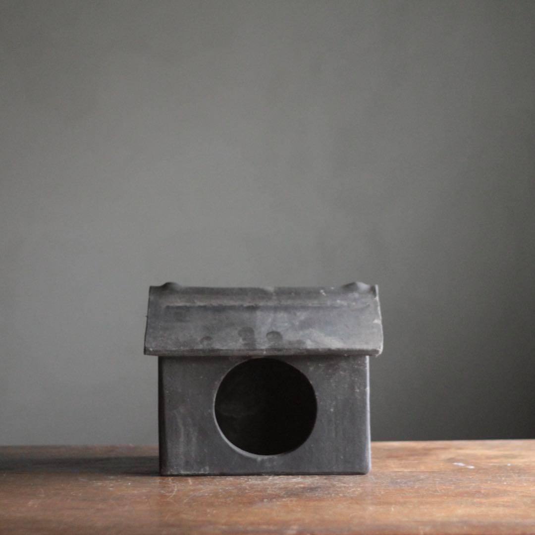 瓦厨子 古道具 アンティーク 瓦質祠 オブジェ No.5