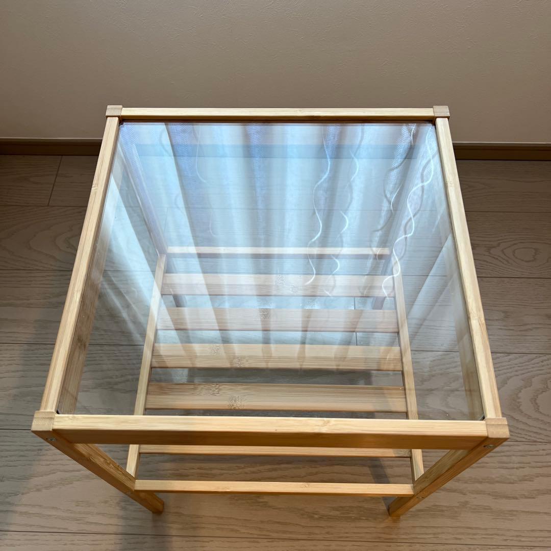 [最終価格]IKEAデスクチェアとサイドテーブル3点セット美品