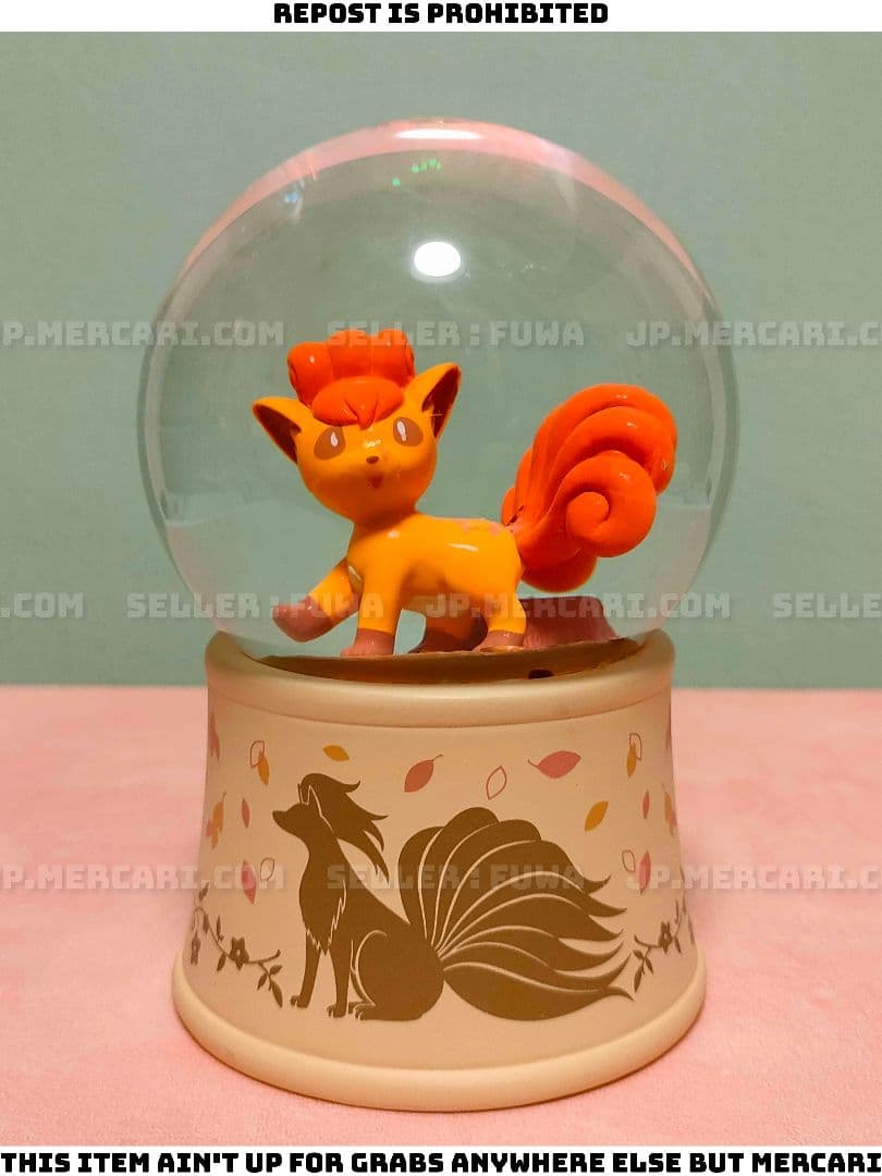 【未使用】ポケットモンスター ポケモン アローラ ロコン スノーグローブ