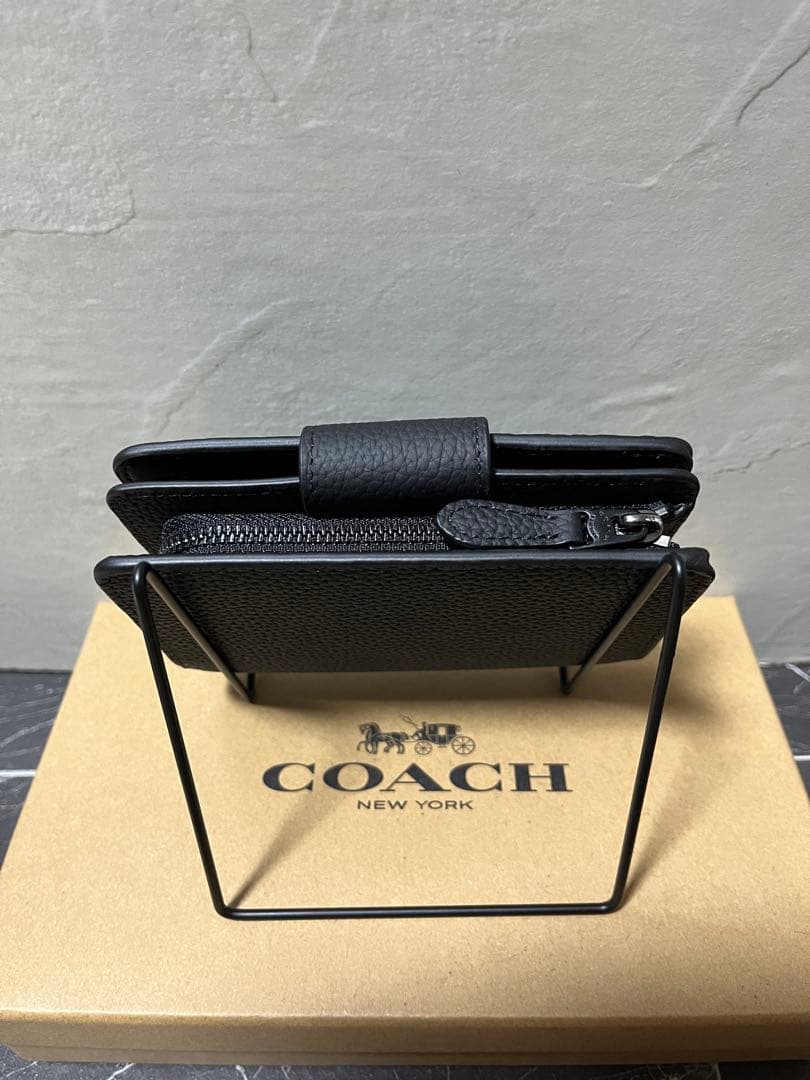✨️新品未使用✨️COACH 折り財布 レディース ブラック