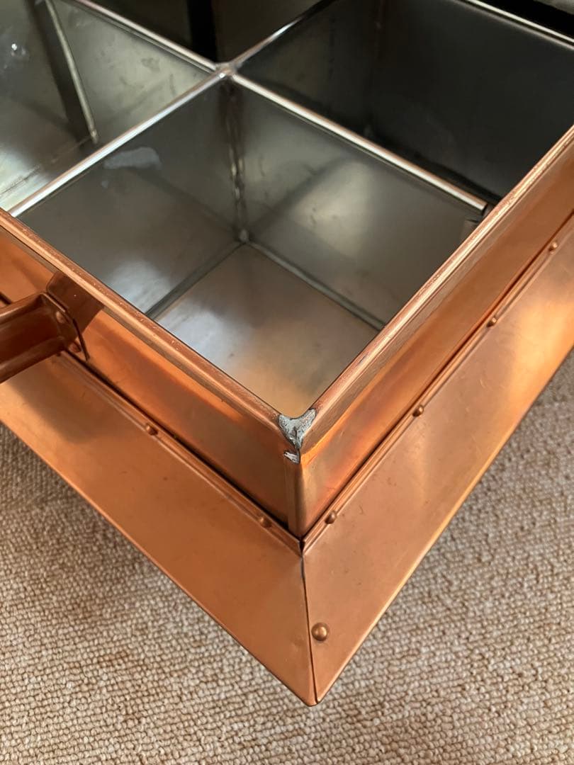 銅製 おでん釜　仕切り付き