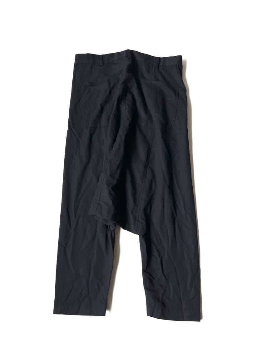 ブラックコムデギャルソン サルエルパンツ スラックス