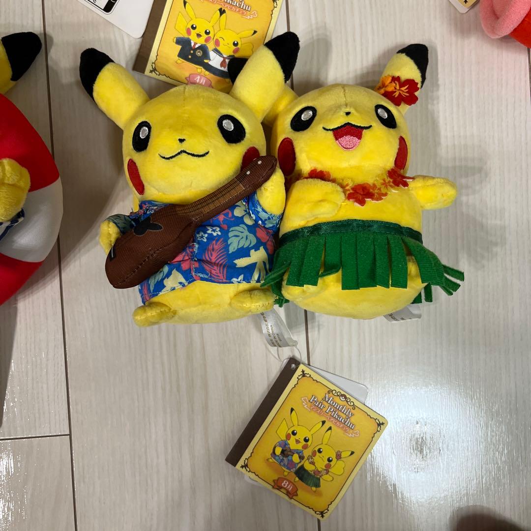 マンスリーペアピカチュウ 10体セット