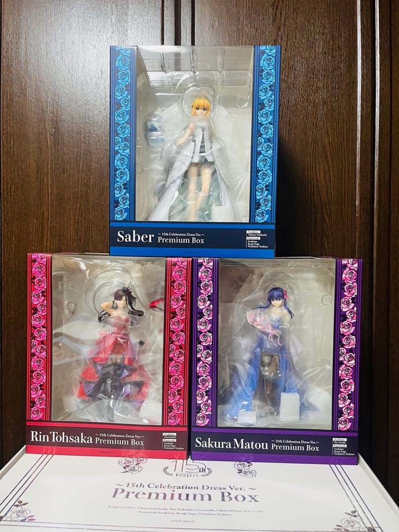 セイバー 遠坂凛 間桐桜「Fate/stay night」15周年フィギュア