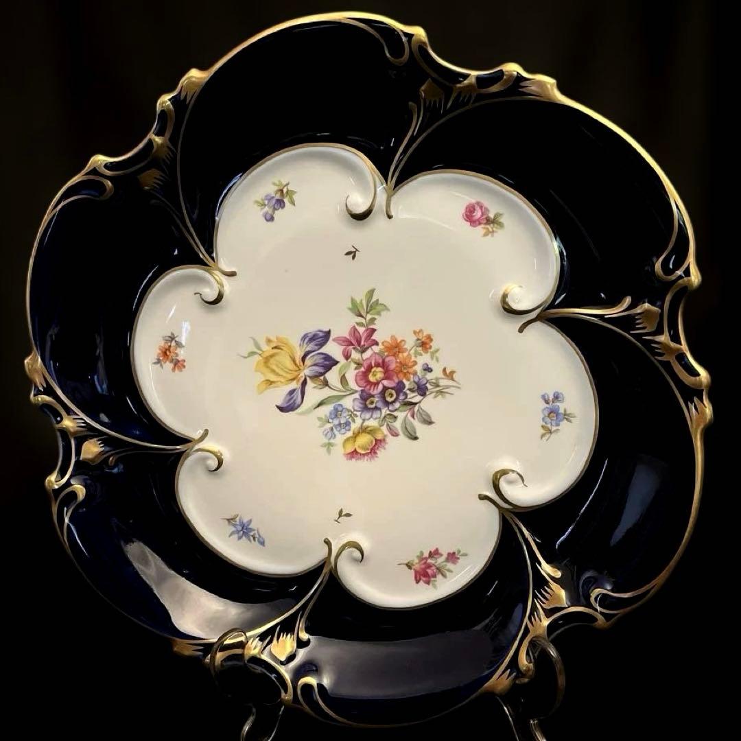 [希少]ヘンネベルク　キャビネットプレート　東ドイツ時代　アンティーク