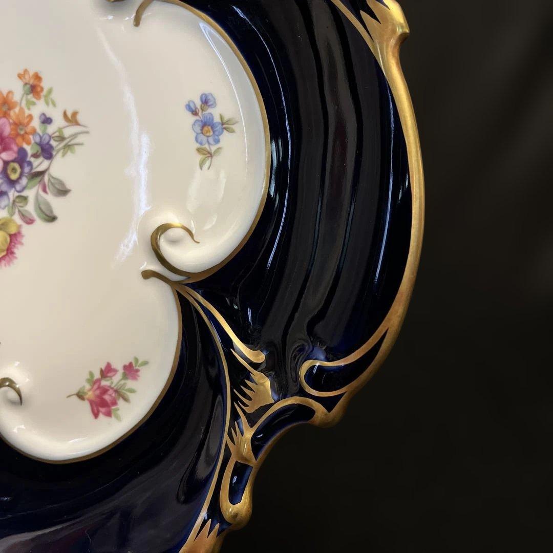 [希少]ヘンネベルク　キャビネットプレート　東ドイツ時代　アンティーク