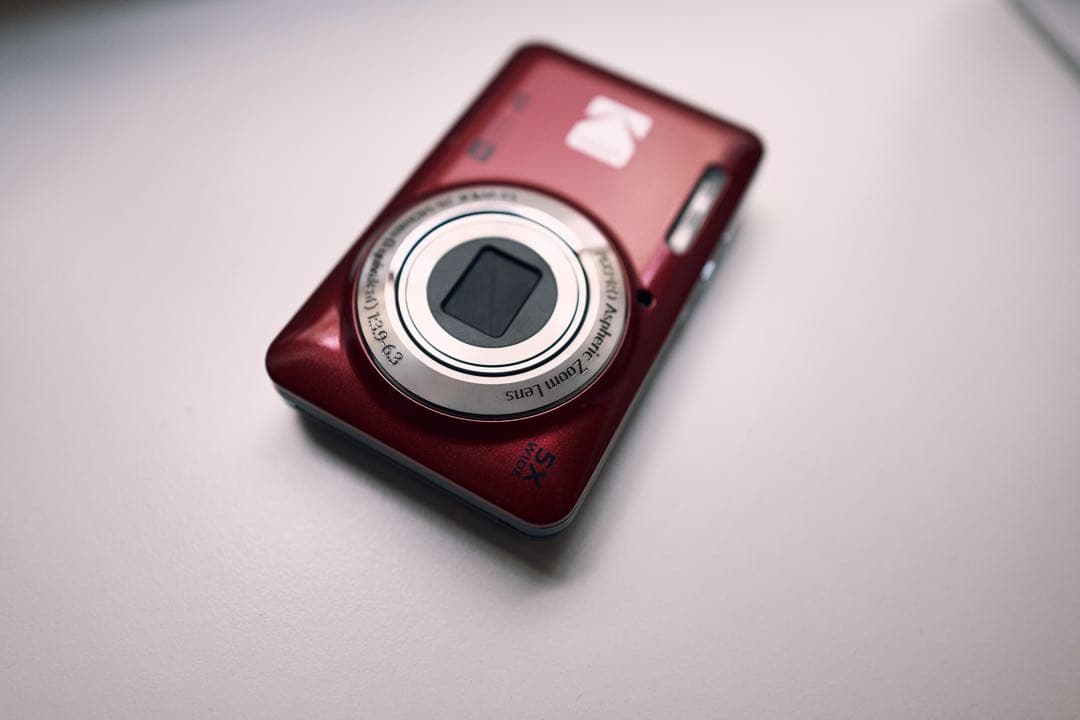 【中古美品】Kodak PIXPRO FZ55レッド