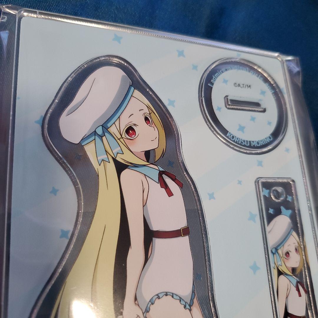 A賞森野こりす水着イラストキャンバスアート 24.5㎝×33.5㎝