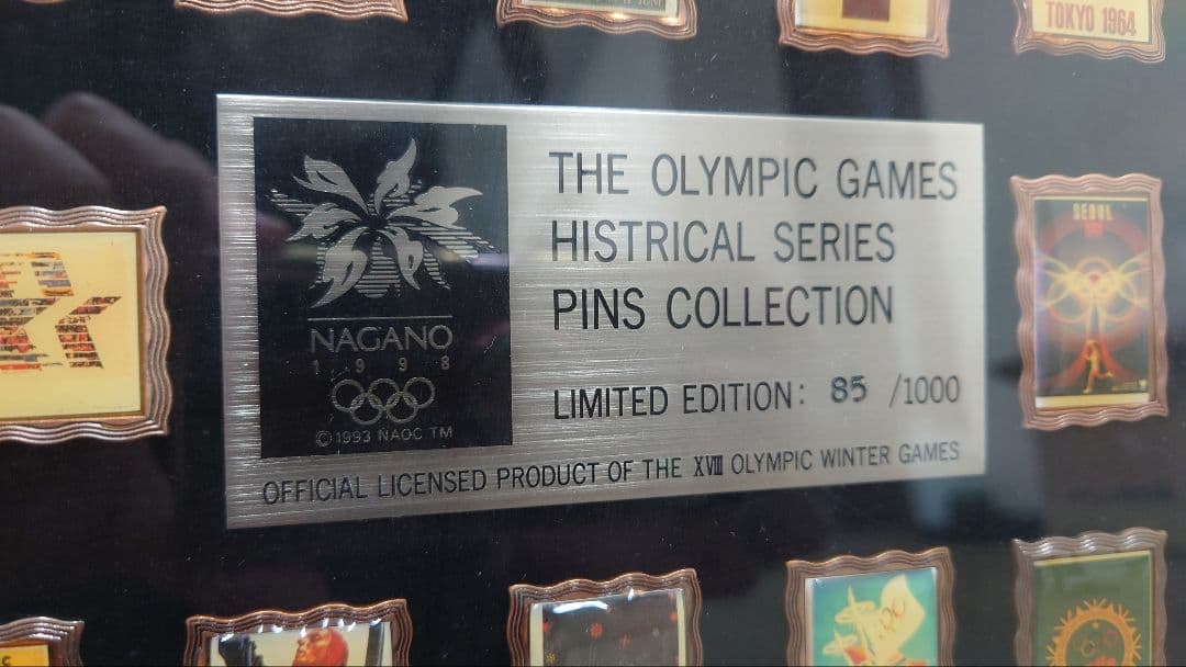 オリンピックゲームズヒストリカルシリーズピンズコレクション