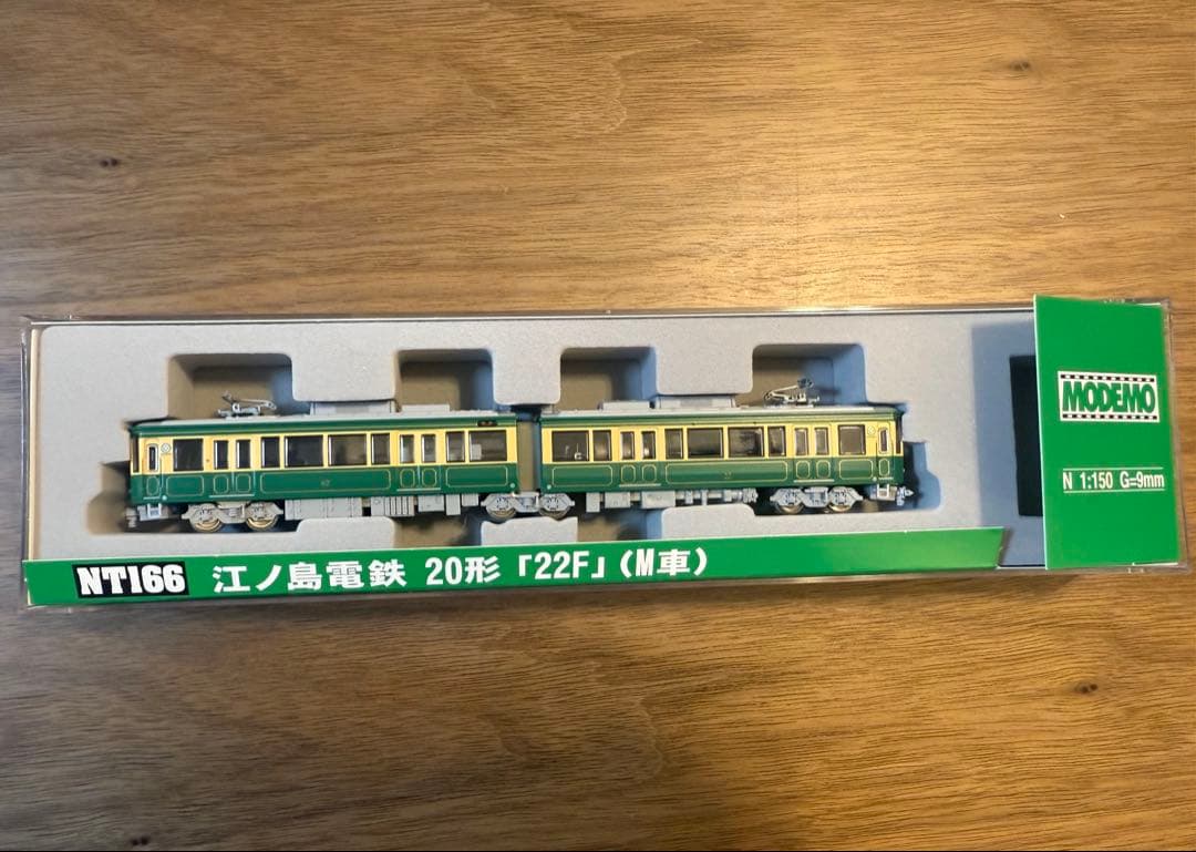 MODEMO NT166 江ノ島電鉄 20形「22F」(M車)