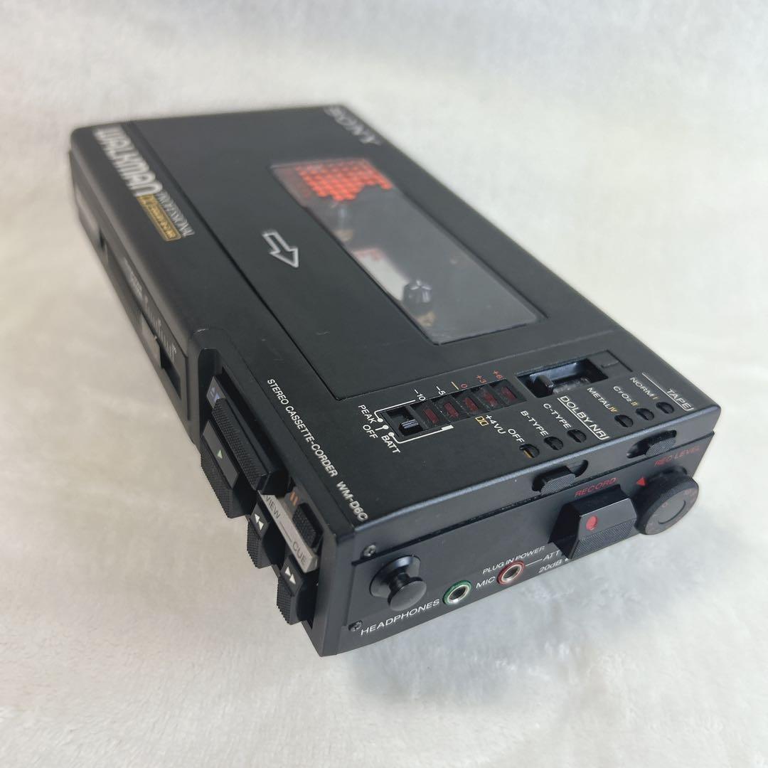 希少✨美品✨ 動作品　SONY WALKMAN WM-D6C カセットプレーヤー